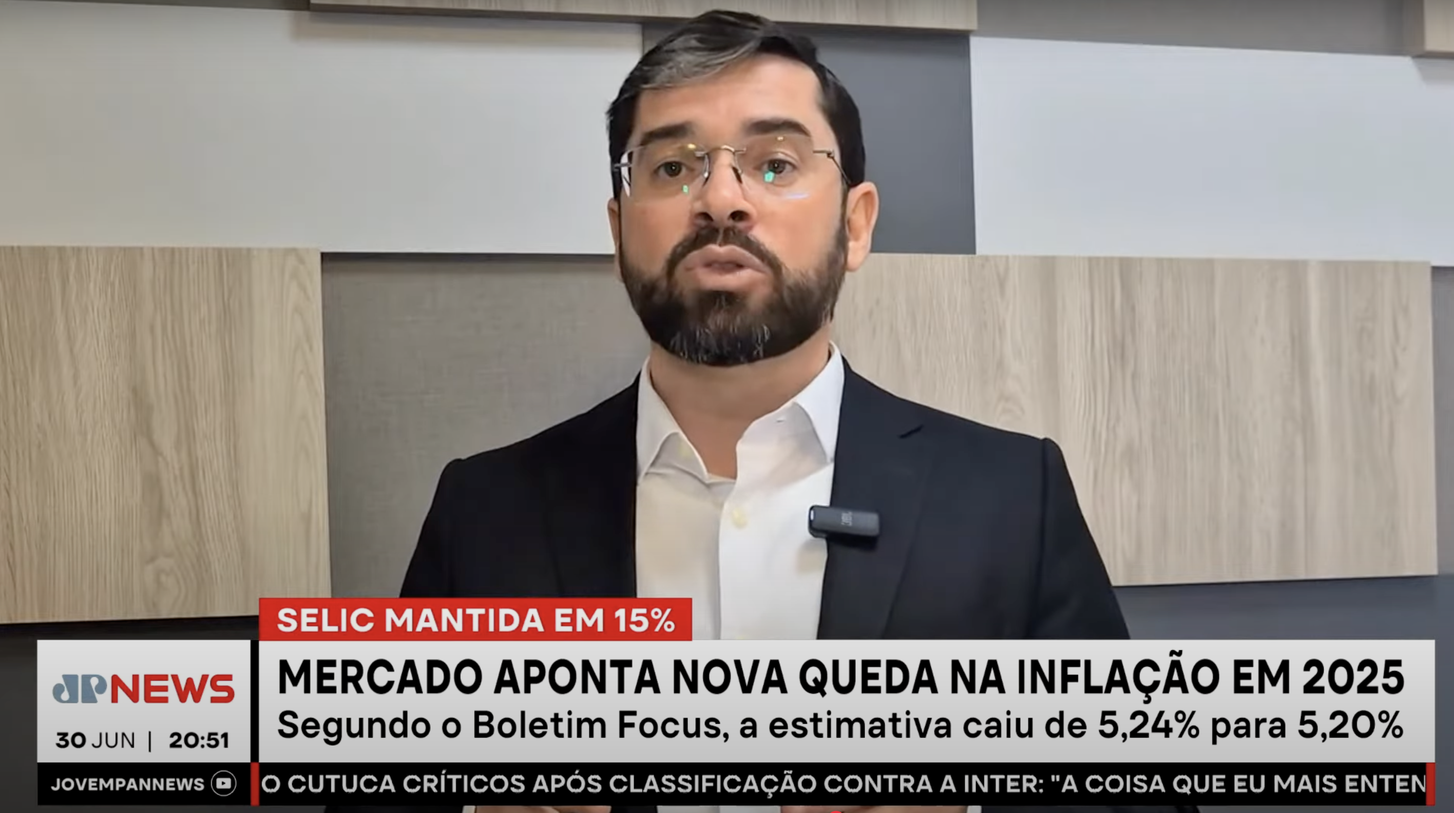 "Mercado Aponta Nova Queda da Inflação em 2025" - Jornal JP
