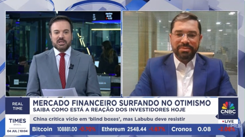 "Mercado Financeiro Surfando no Otimismo" - Times Brasil
