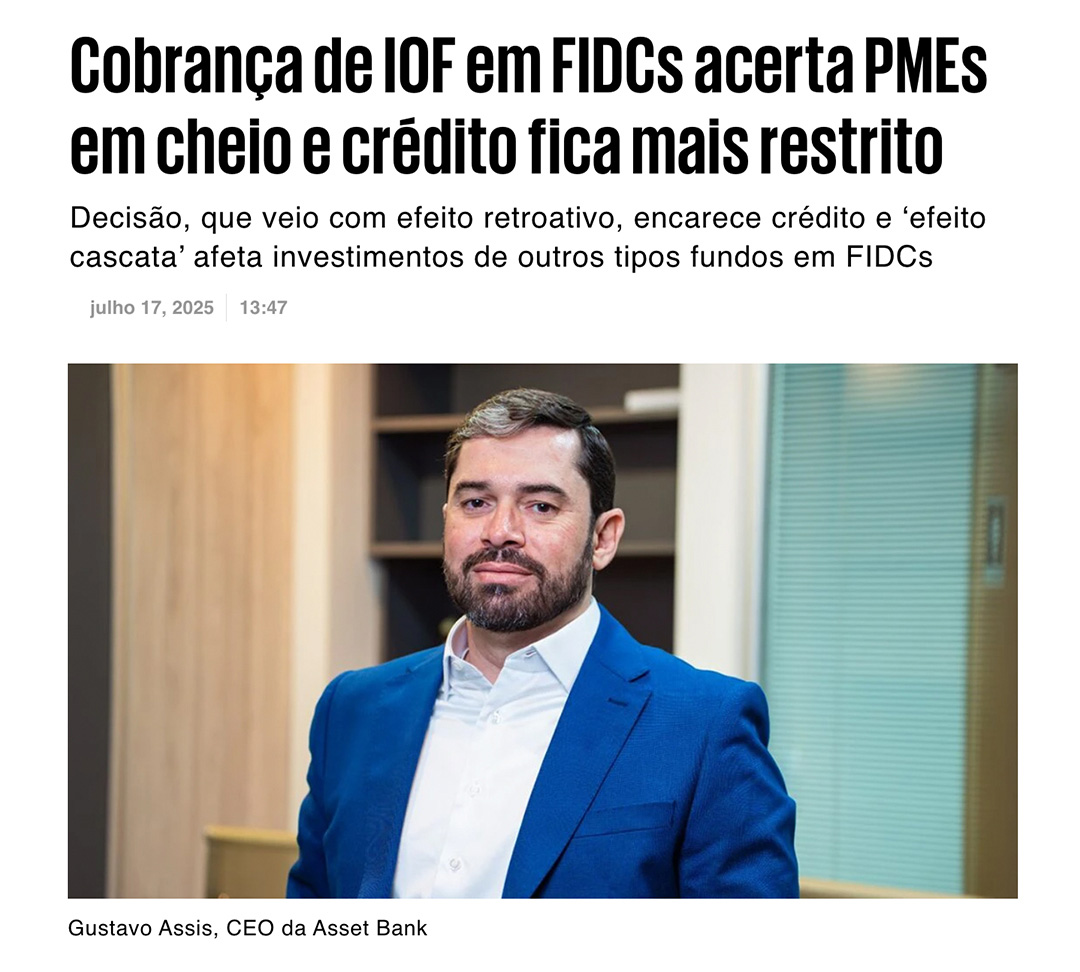 Cobrança de IOF em FIDCs acerta PMEs em cheio e crédito fica mais restrito